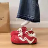 Bonitas zapatillas blancas estilo coreano, versátiles para niñas, de suela plana, casuales, adecuadas para estudiantes, nueva colección 2026, zapatos chic, zapatillas deportivas