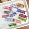 Presilhas de cabelo de brinquedo alimentício famosas na internet estilo um yuan, acessórios de cabelo para crianças, acessórios de cabelo fofos populares no atacado para barracas e mercados noturnos, frutas de desenho animado