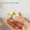 Zibo Glaze Atacado Buquês de Flores Artificiais de Vidro Feitos à Mão, Flores Preservadas, Decorações de Mesa, Pequenos Artesanatos de Flores, Lembrancinhas