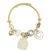Amazon Venta Caliente Transfronteriza Panjia Mickey Mouse Pulsera DIY con Goteo de Aceite Accesorios Sanrio Venta al por Mayor