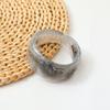 Pulseiras de Resina Exageradas Retro Transfronteiriças para Mulheres, Joias de Temperamento de Alta Qualidade, Tendências da Moda, Pulseiras Versáteis e Joias no Atacado