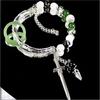 Pulsera de Mariposa Amor Flor Otoño Nueva Pulsera de Cristal de Mariposa para Mujer, Diseño de Nicho, Estilo Ins, Joyería de Pulsera para Estudiante de Alta Gama
