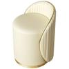 Taburete de Maquillaje Hogar Dormitorio Tocador Taburete Giratorio Redondo Lujo Ligero Simple Arte de Uñas Belleza Silla de Recepción