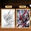 Iluminação de Pintura Noturna Direto da Fábrica Linha de Animação Gundam Enfeites para Quarto Mesa de Cabeceira Gabinete de TV Pacote de Presente para Casais