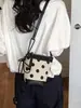 Bolsa Cubo de Lunares de Moda de Alta Calidad 2026 Transfronteriza para Mujer, Bolso de Hombro Simple Versátil, Bolso Cruzado para Viajes
