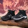 Zapatos de Hombre Talla Grande, Botas Martin de Caña Alta de Moda para Exteriores, Entrenamiento de Campo al Aire Libre, Entrenamiento de Campo, Botas Militares para Senderismo, Zapatos de Trabajo