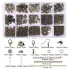 Kit de Ferramentas para Materiais com 10/15 Compartimentos Conjunto de Fios para DIY Joias Artesanais de Metal Conjunto Pulseira Colar Joias