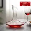 Vaso de cristal con un dispensador de vaso de vino Decantador botella de vino con asa
