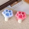Nuevo Llavero Colgante de Felpa con Forma de Pata de Gato de Dibujos Animados para Bolso de Niña Hecho a Mano DIY Ropa Zapatos Sombreros Calcetines Accesorios Materiales Auxiliares