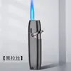 Isqueiro Mini à Prova de Vento Criativo com Logotipo a Laser Isqueiro à Prova de Vento Publicitário Isqueiro de Jato Direto com Braço Basculante Modelo Novo