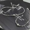 Plata plata rota perla plata cadena clavícula femenina diseño nicho sensación de alta gama tendencia ins simple Joker nuevo collar venta al por mayor