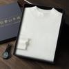 Cashmere Outono e Inverno 2026 Novo Suéter de Tricô Pulôver Masculino Solto Gola Redonda Estilo Cavalheiro para o Trabalho