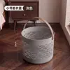 Cesto de Almacenamiento Transfronterizo Nuevo para Ropa Sucia Cesto para Ropa Sucia Doméstico Cubeta para Ropa Sucia Doméstica de Gran Capacidad Tipo Barril de Aspecto Elevado