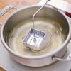 Moldes de Aluminio Personalizados Transfronterizos para Freír Pasteles de Camarón, Tiras de Rábano y Snacks Fritos, Utensilios de Cocina