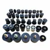 Pads para pies de estufa de gas empotrable de encimera, pads de esquina, pies de soporte, pads elevadores, pads de goma antideslizantes, pies para estufa de campana extractora
