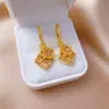 Pendientes para Mujer Lujo Ligero Gama Alta Moda Hebilla de Oreja Simple Venta al por Mayor Nicho Delicados Pendientes de Gama Alta Accesorios de Joyería Elegantes