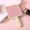 Espejo Transmisión en Vivo Espejo de Mano Espejo de Maquillaje Portátil Colocar en Escritorio Espejo Pequeño DIY Espejo de Bolsillo Mini Espejo de Tocador