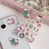 Cyansea Colección Popular Linda Transfronteriza Sanrio Kitty My Melody Kuromi Cinnamoroll Pegatinas Decorativas