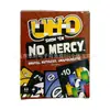 Cartas de Juego Uno Versión en Inglés Comercio Exterior Transfronterizo Juego de Mesa Cartas Cartas Uno Juegos de Fiesta Entretenimiento Fabricante de Póker Venta al por Mayor