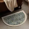 Felpudo retro baño puerta de baño absorbente secado rápido lodo de diatomeas alfombrilla suave baño inodoro alfombrilla antideslizante