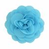 Comércio exterior artesanal tecido flor venda 8cm chiffon peônia flor diy sapatos flor chapéu flor cocar acessórios 28 cores