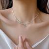 Pulseira requintada de prata 925 banhada a prata com imitação de jade Hetian, pulseira de prata quebrada para mulheres, nova pulseira chinesa, presente de jade