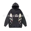 Sudadera con Cremallera Hiphop Juvenil de Moda para Hombre con Capucha Estampada Harajuku Street Personalizada Chaqueta de Manga Larga