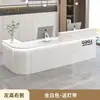 Mostrador de barra, cajero, tienda de ropa moderna y sencilla, mesa de mostrador, tienda de conveniencia, salón de belleza, tienda, pequeño mostrador de recepción.
