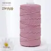 Fabricante de Hilo de Seda Brillante Ligero Venta al por Mayor Gorros y Zapatos Tejidos a Mano Kit de Materiales de Ganchillo DIY
