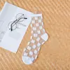 Calcetines de dibujos animados primavera y verano primavera y verano boca profunda calcetines de cristal transparente calcetines invisibles para mujer venta al por mayor de fábrica
