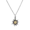 Amazon Collar de Piedra Natural Amatista Columna Hexagonal Colgante Bala Piedra Lunar Colgante Enroscado Set