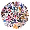 60 nuevas pegatinas de graffiti sexy furry decorativas para cuaderno, equipaje, pegatinas de dibujos animados, fabricantes venta al por mayor