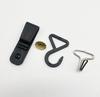 Fabricantes en stock suministro de accesorios de cojín de coche tapa varilla serpiente hebilla día hebilla cinturón de seguridad hebilla plástico accesorios de coche
