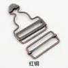 Fábrica de accesorios de ropa al por mayor Pantalones de mezclilla con tirantes para mujeres embarazadas Hebilla de calabaza metálica ajustable