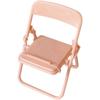 Taburete plegable seleccionado estrictamente soporte para teléfono móvil macarrón silla puede sostener trono de teléfono móvil estante para auriculares soporte perezoso