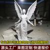 Escultura de Espuma Figuras de Ángel Hechas a Medida Producción de Fábrica Props y Adornos Redondos para Interiores Procesamiento