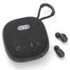 TG813 Diseño Estéreo Auriculares Bluetooth Altavoz Bluetooth Dos en uno Bolso Auricular Inalámbrico para Exteriores Audio