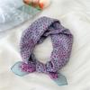 55 Pañuelo para la Cabeza de Algodón Lino Cachemira Verano y Otoño Combinación Universal Pañuelo Pequeño Cuadrado de Algodón Lino Pañuelo de Seda Decorativo Fino y Fresco para Mujer