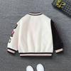 Item Quente de Comércio Exterior Jaqueta Casual de Primavera e Outono para Meninas 2025 Jaqueta de Baseball Color Block da Moda Top