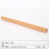 Mango de madera maciza escurridor estante de almacenamiento mango palo palo fabricantes soporte estilo DIY variedad gran descuento