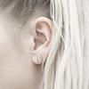 Pendientes para Mujer Estilo Japonés y Coreano Simples Distintivos Cilíndricos Pequeños Pendientes de Barra Vertical Pendientes de Barra Simples Pendientes Versátiles