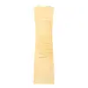 Ropa de mujer de comercio exterior serie ZA estilo europeo y americano elegante ajustado plisado midi bodycon vestido