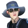 Sombrero de Pescador de Ala Ancha para Senderismo con Protección Solar de Verano para Mujeres, Sombrero de Pesca de Ala Ancha para Exteriores, Sombrilla para Senderismo, Sombrero de Vaquero Estilo Occidental para Circunferencia de Cabeza Grande para Hombres