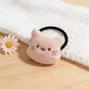 Lindo moño amarillo para el pelo de pollito, adorable herramienta para peinar el cabello, liga negra para el pelo, elástico para el pelo, pinza para el pelo de niños, lindo accesorio para el pelo