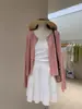 Fã preguiçoso! Cardigan Dreamcatcher! Tencel Linen Cardigan de Malha Oco Feito à Mão para Mulheres Ar Condicionado Protetor Solar