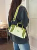 Bolsa de Almohada Patchwork Ligera Versátil de Bloques de Color Verano 2026 Nueva Elegante de Nicho Cruzada para Mujer