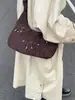 Bolso de Hombro Grande de Gamuza Retro para Mujer 2026 Nuevo Moda Bolso Dumpling Simple Versátil