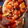 Amendoim, Semente de Melão, Cinco Tipos de Nozes, Gergelim, Molho de Pimenta, Molho Picante Crocante de Pimenta, Molho de Arroz, Prato Frio, Macarrão Frio, Molho de Pimenta com Óleo