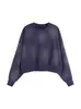 Sudaderas Cortas Cuidadosamente Seleccionadas para Hombres y Mujeres, Sudaderas con Capucha Holgadas de Otoño e Invierno, Sudaderas con Capucha Degradadas Lavadas y Desgastadas Retro Americano