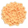 Flores Coloridas Adesivos de Borracha Macia 3D Decorações Planas para Capas de Celular Papelaria Acessórios de PVC 3D Acessórios para Joias DIY